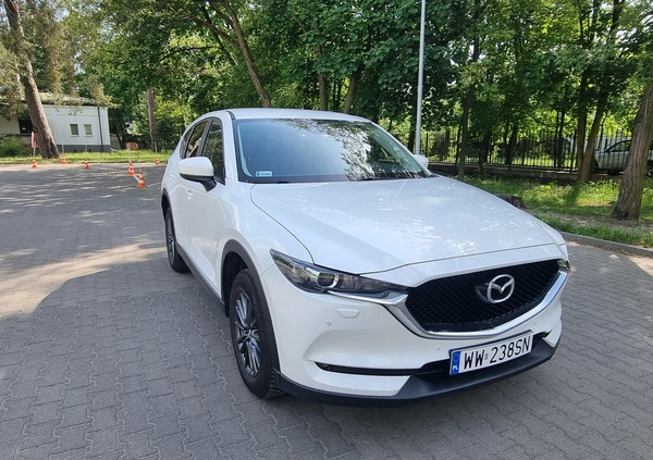 Mazda CX-5 cena 129500 przebieg: 49800, rok produkcji 2020 z Warszawa małe 172